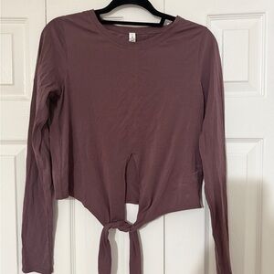 Women's Wrap Top Long Sleeve